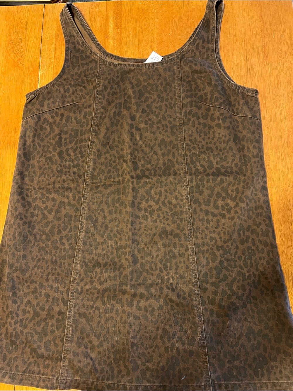 GAP Brown Leopard Print Mini Dress